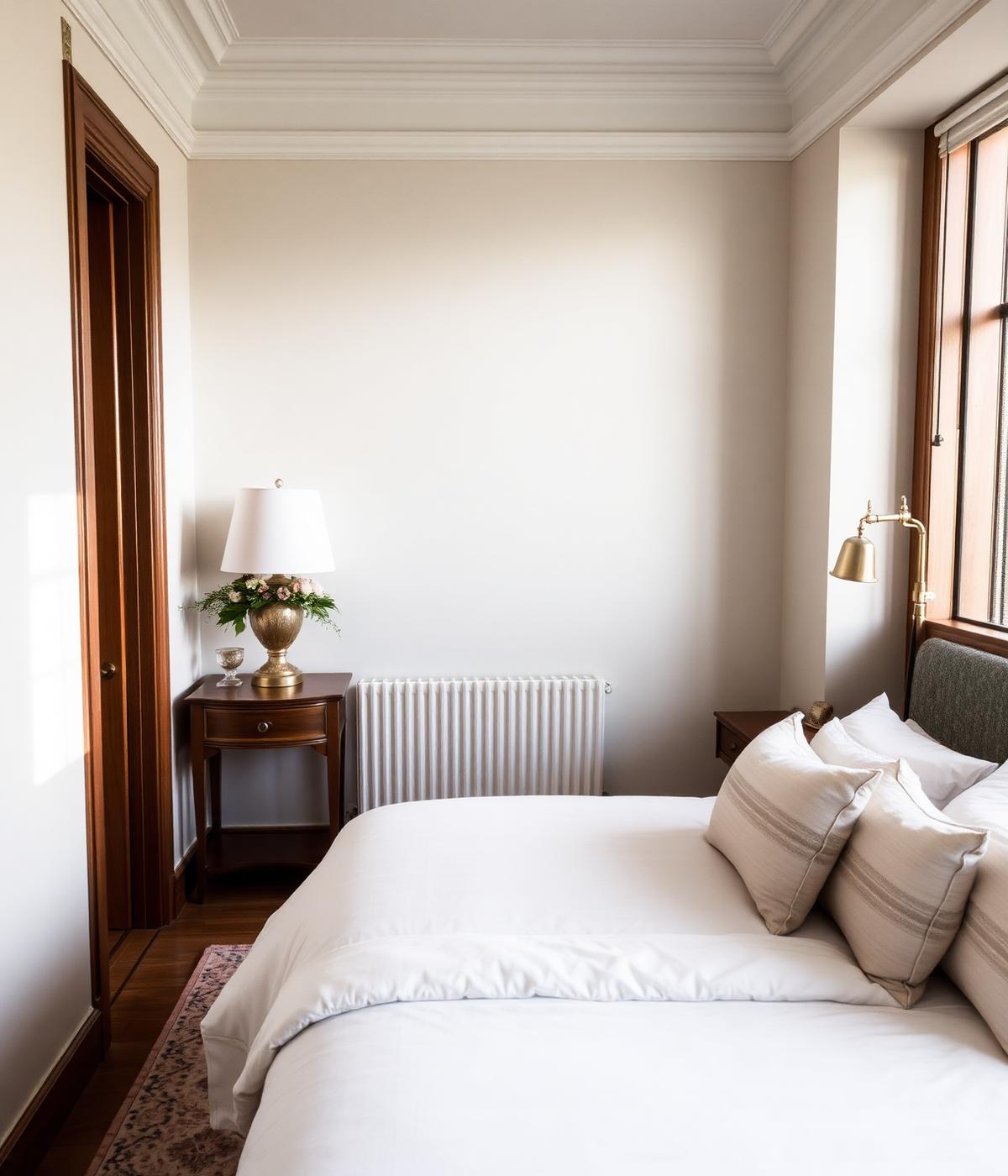 Styled bedroom in a professionally managed short-let apartment
